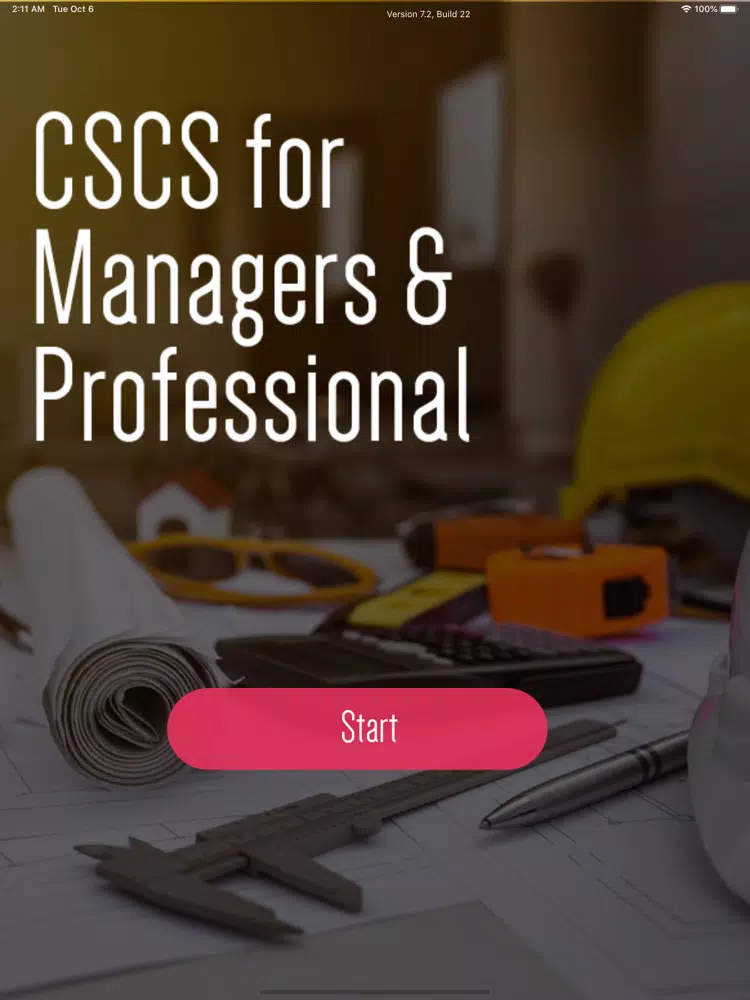 CSCS MAP Test Revision iPad Screenshots