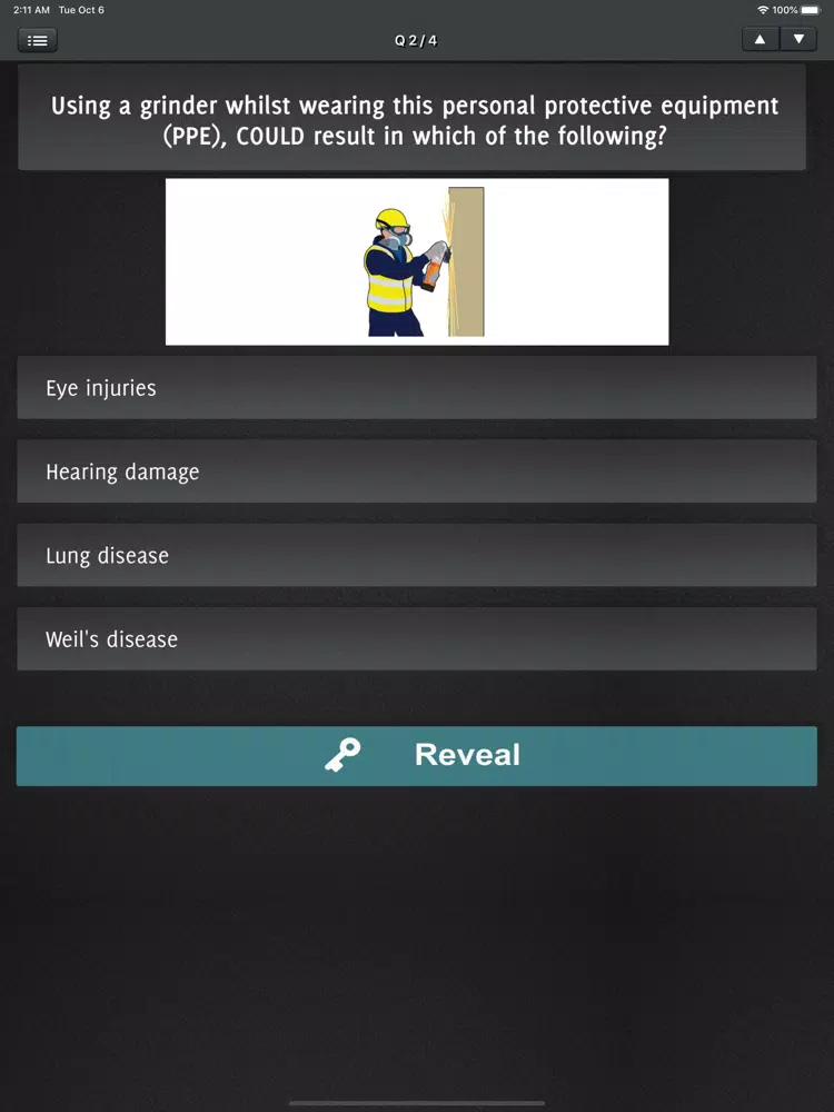 CSCS MAP Test Revision iPad Screenshots