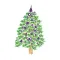 Xmas Watercolor Stickers