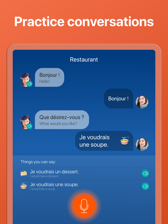 Learn French: Language Course iPad Screenshots