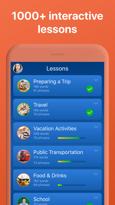 Learn French: Language Course Screenshots