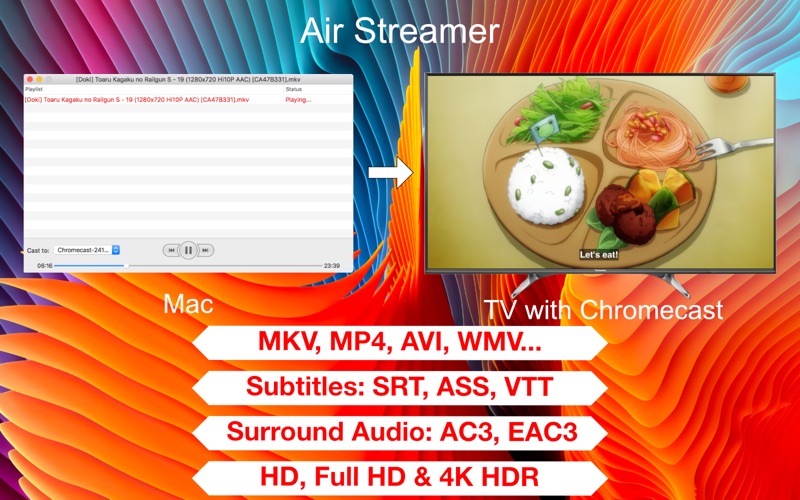 AirStreamer - for Chromecast Screenshots