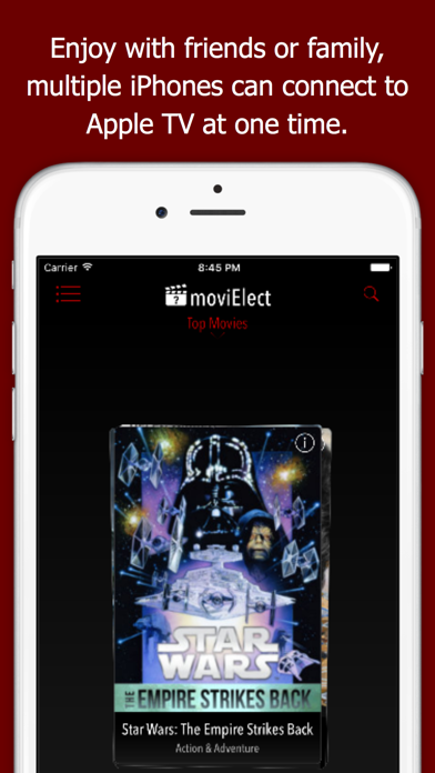 moviElect - Decide Which iTunes Movie or Rental to Watch for TV & Mobile Screenshots