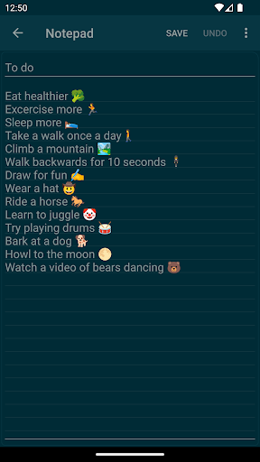 Notepad - simple notes Screenshots