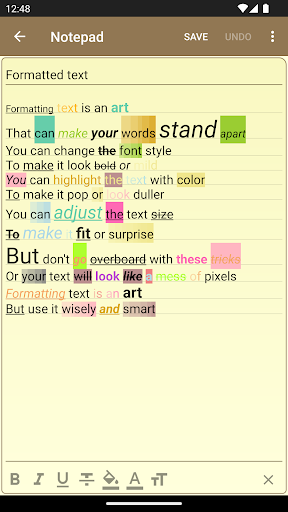 Notepad - simple notes Screenshots