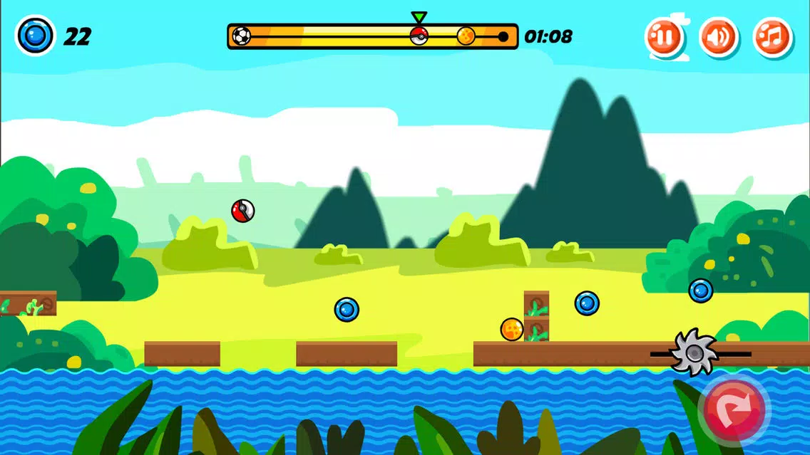 صور Bouncy Balls Adventure-Never Give Up Jump