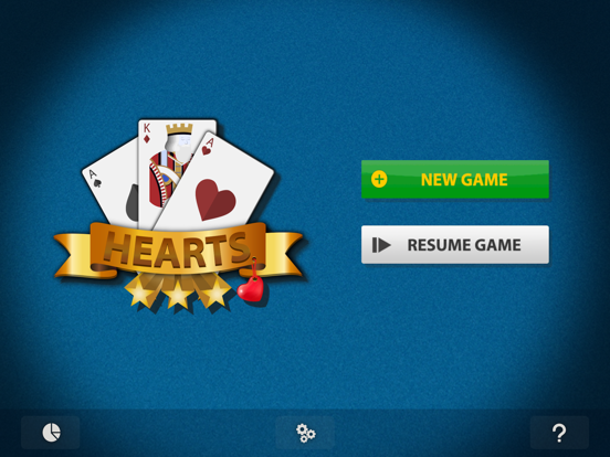 Hearts Card Game Classic iPad Screenshots