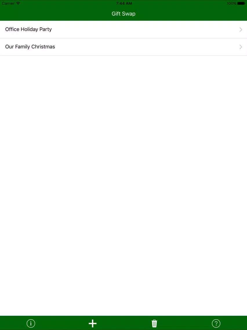 Gift Swap - For Your Christmas, Holiday Party, Gift Exchange, Secret Santa, and More! iPad Screenshots