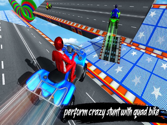 Captures d'écran de Impossible Quad Bike Stunts iPad 
