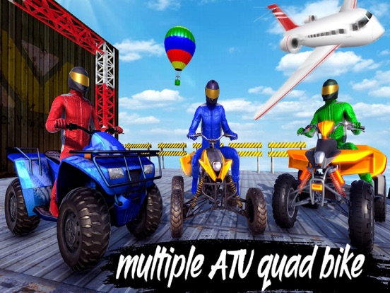Captures d'écran de Impossible Quad Bike Stunts iPad 