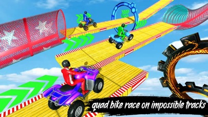 Captures d'écran de Impossible Quad Bike Stunts