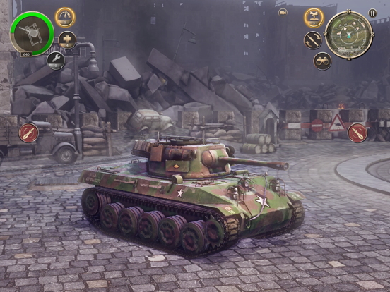 Tangkapan layar Infinite Tanks WWII iPad 
