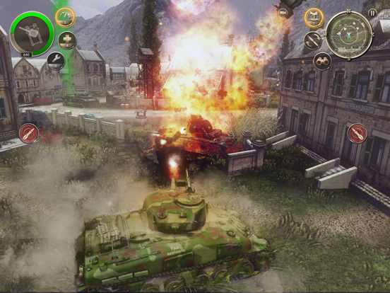 Tangkapan layar Infinite Tanks WWII iPad 