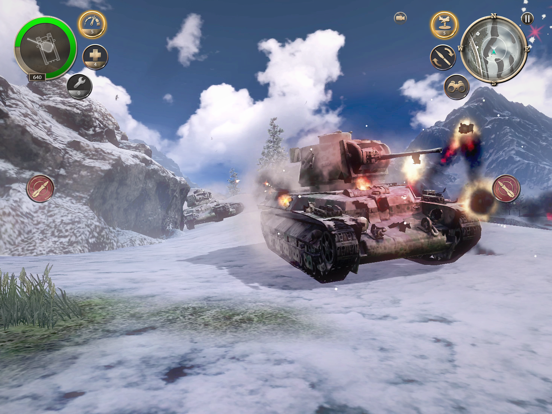 Tangkapan layar Infinite Tanks WWII iPad 
