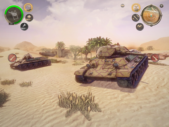 Tangkapan layar Infinite Tanks WWII iPad 