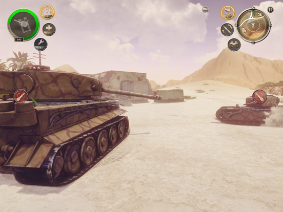 Tangkapan layar Infinite Tanks WWII iPad 