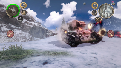 Tangkapan layar Infinite Tanks WWII