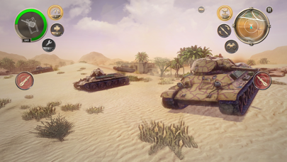 Tangkapan layar Infinite Tanks WWII