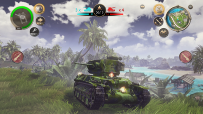 Tangkapan layar Infinite Tanks WWII