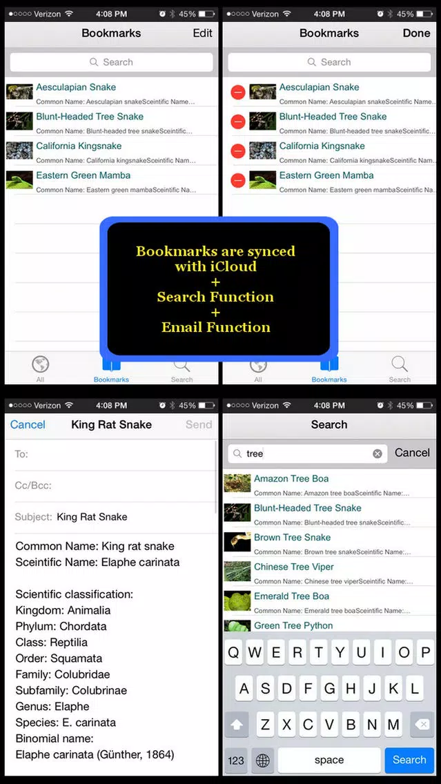 Snakes Encyclopedia Plus+ Screenshots