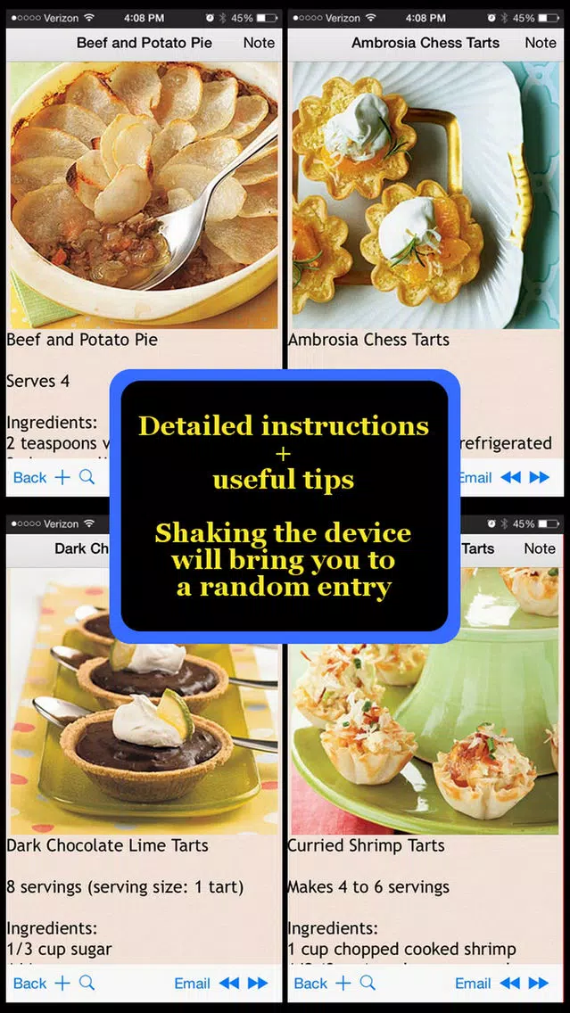 Pies & Tarts Recipes Screenshots