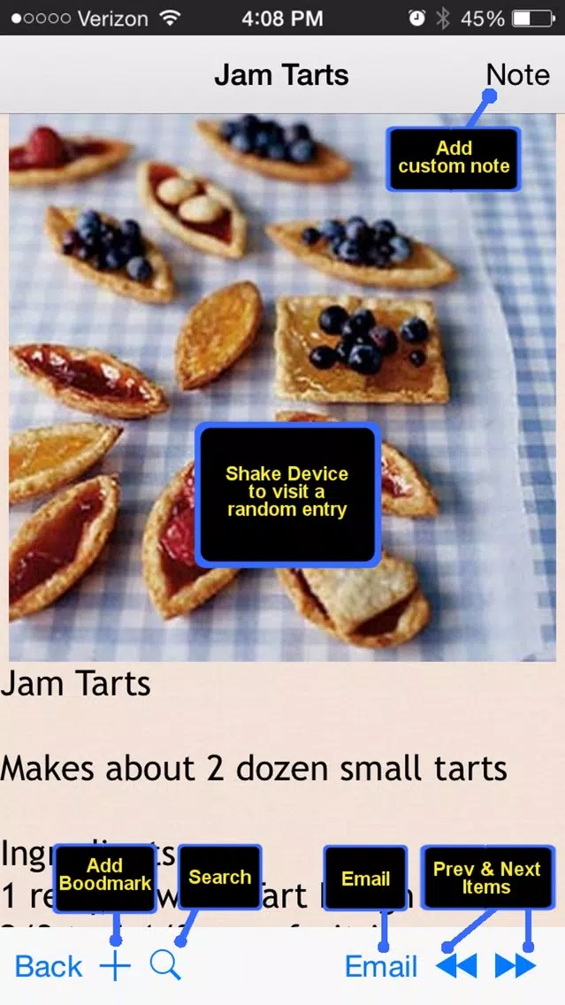 Pies & Tarts Recipes Screenshots