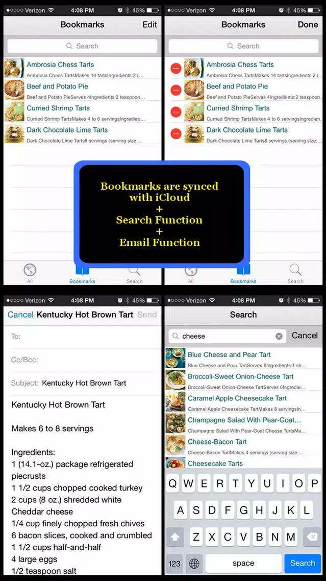 Pies & Tarts Recipes Screenshots