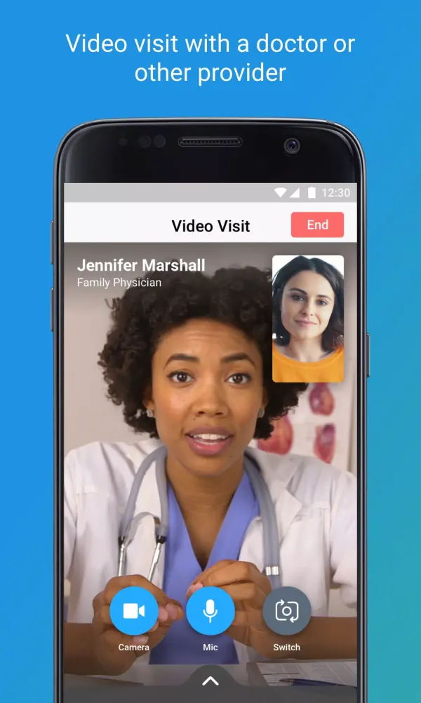 Augusta Virtual Care Screenshots