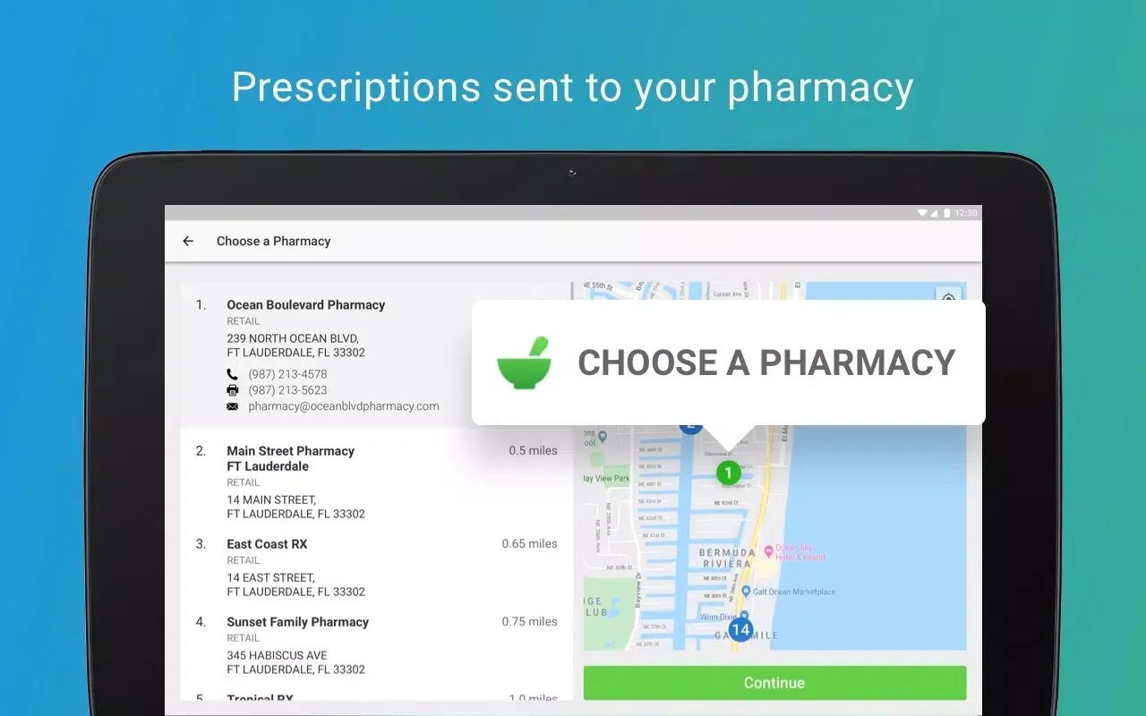 Augusta Virtual Care Screenshots