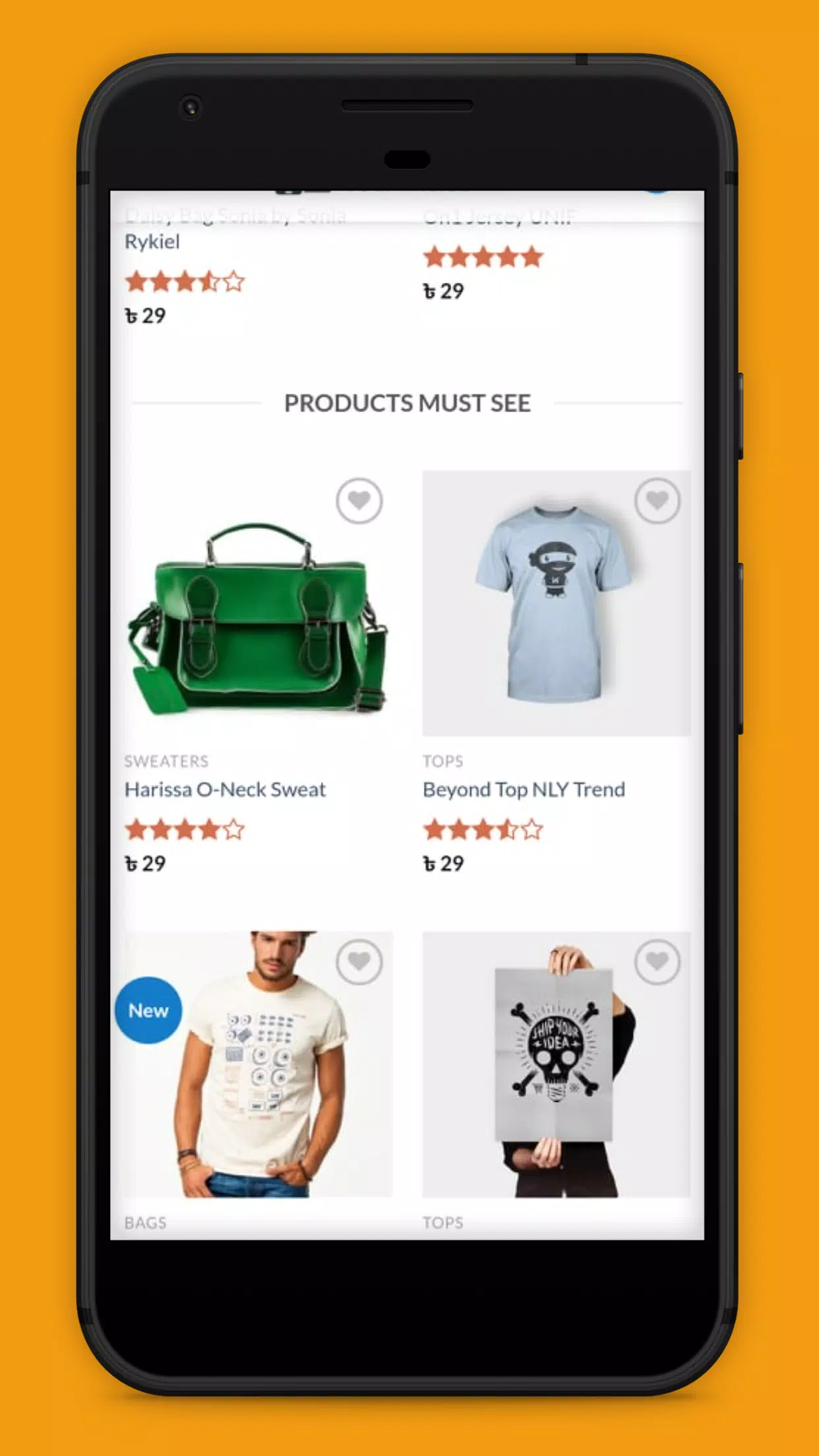 Zrzuty ekranu Aurora eCommerce Store App