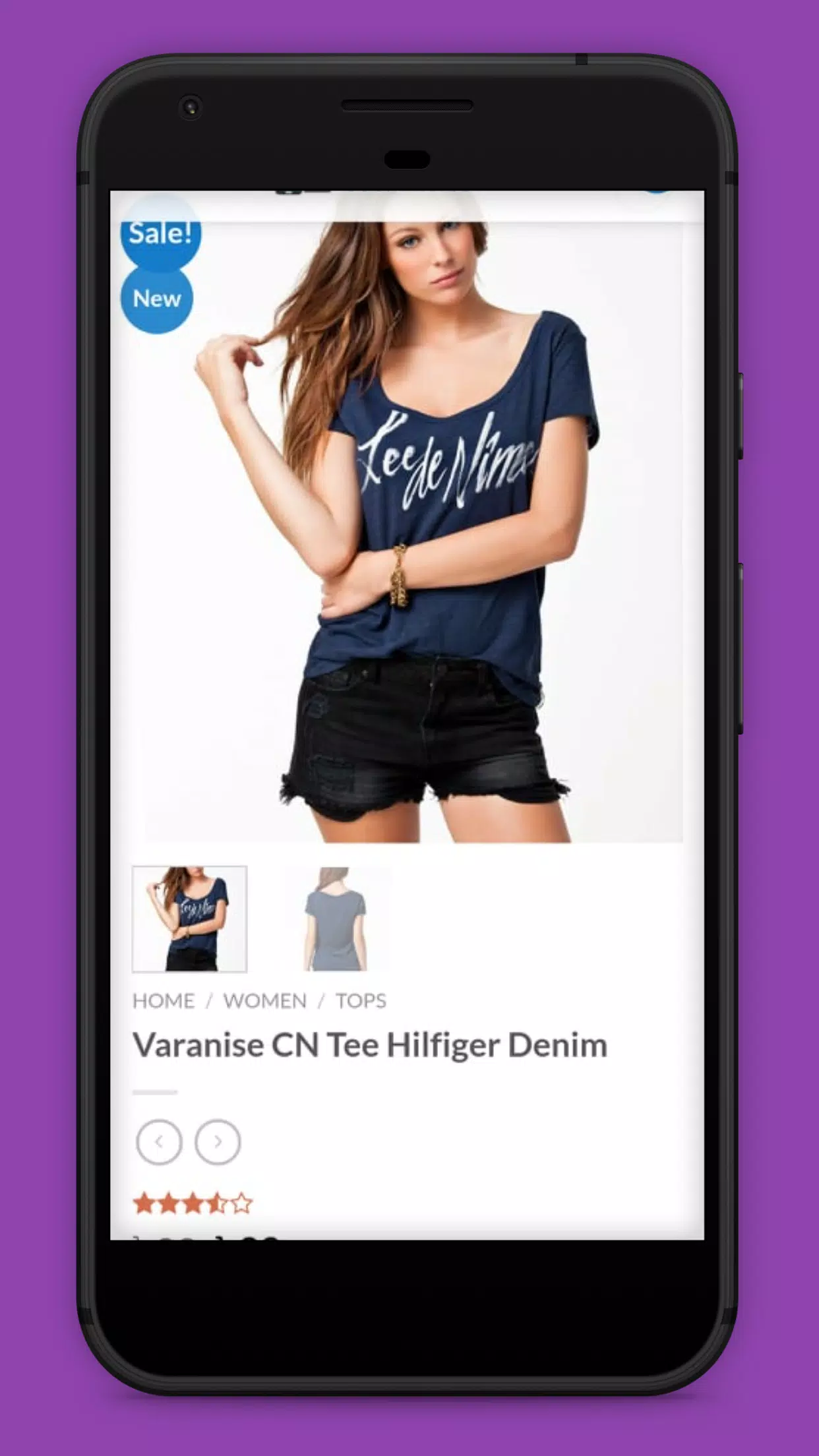 Zrzuty ekranu Aurora eCommerce Store App
