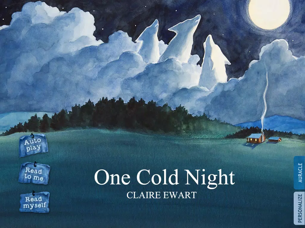One Cold Night is a fanciful and interactive bedtime story book for kids which describes the onset of Winter, depicting the Mythical tale of Winter in the native American tradition, by Claire Ewart (iPad Lite Version, by Auryn Apps) iPad Screenshots