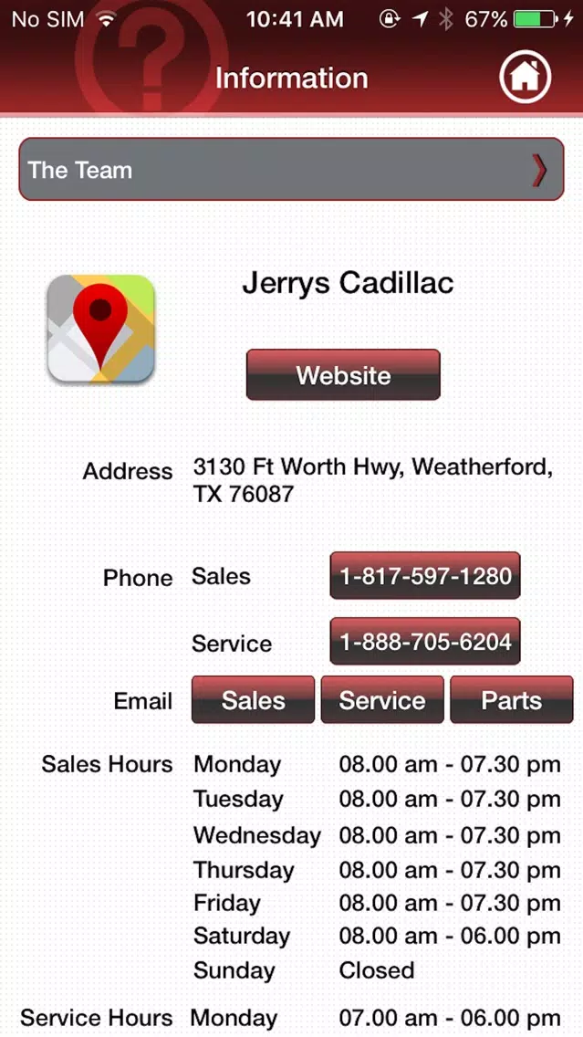 Jerrys Cadillac 스크린샷