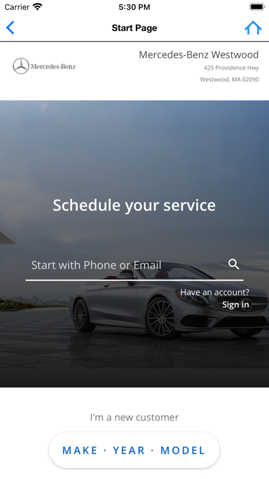 Mercedes-Benz of Westwood Screenshots