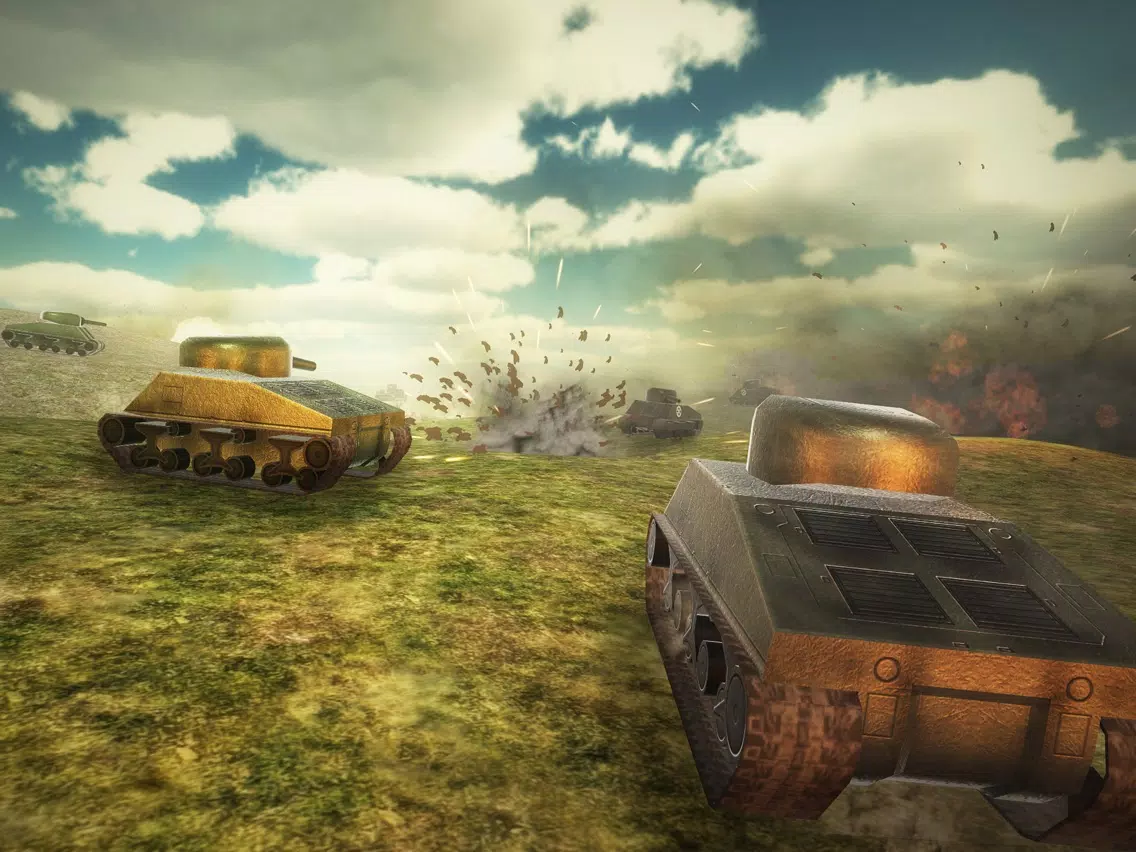 Battle of Tanks iPad  Screenshots
