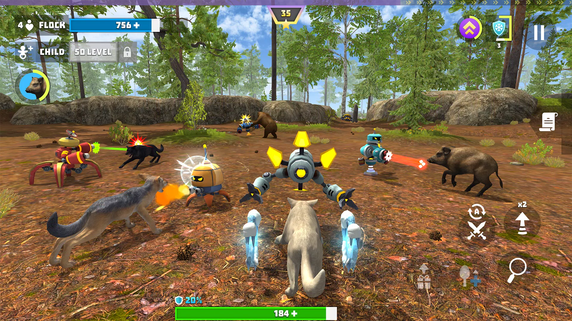 Wolf Hero Screenshots