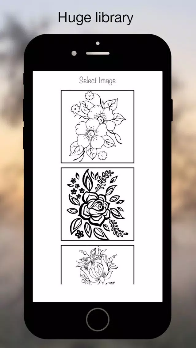 Coloring Book - Flower Screenshots