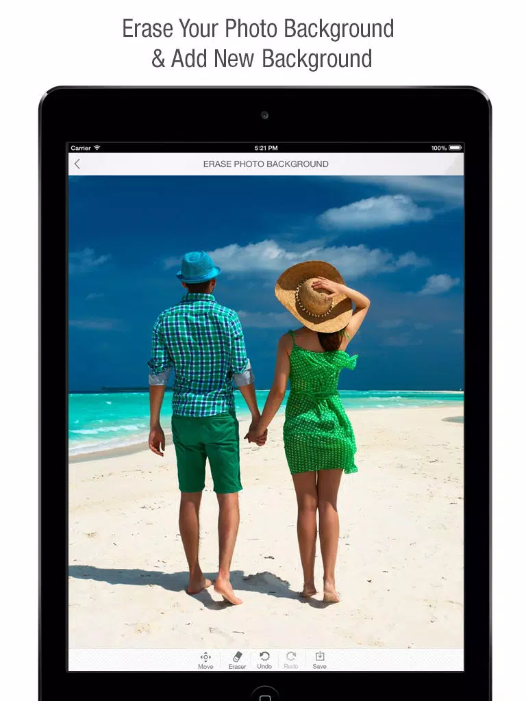 Photo Eraser Change Background iPad Screenshots