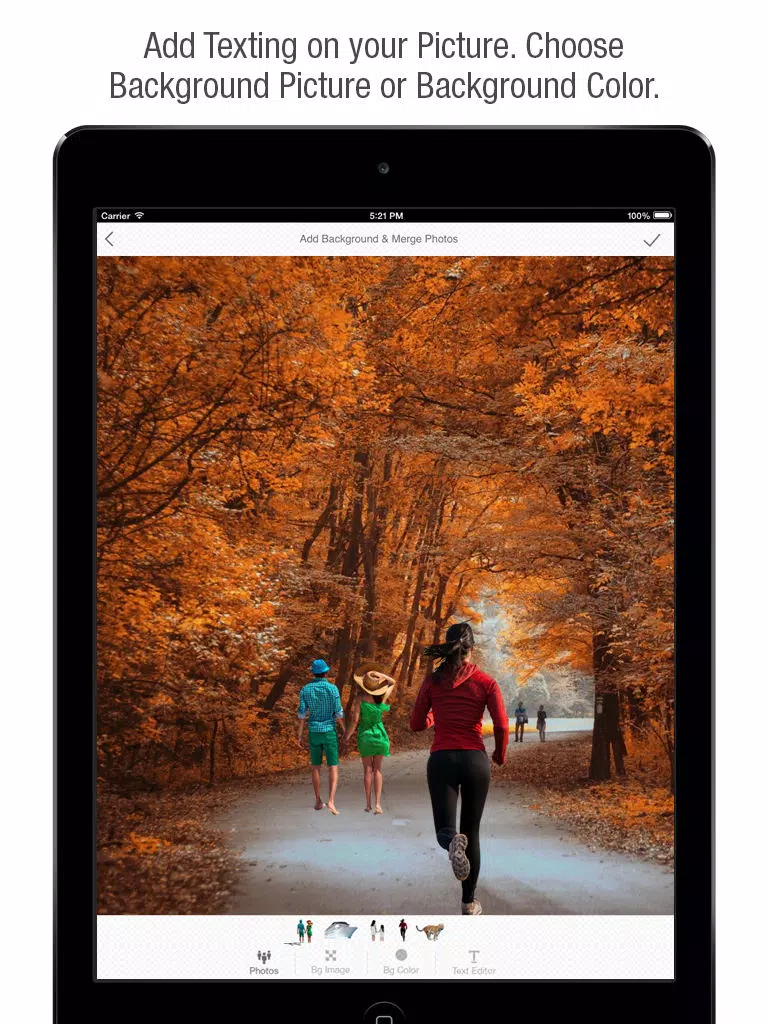 Photo Eraser Change Background iPad Screenshots
