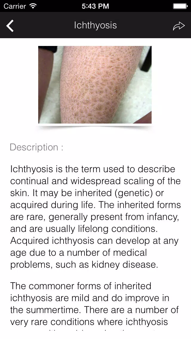 Skin Disease Problems and Care Screenshots