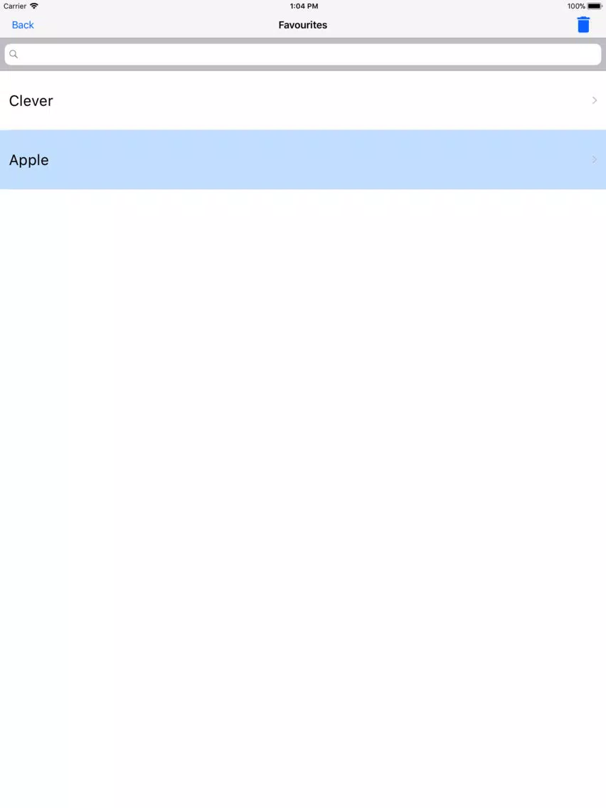 English To Polish Dictionary iPad Screenshots