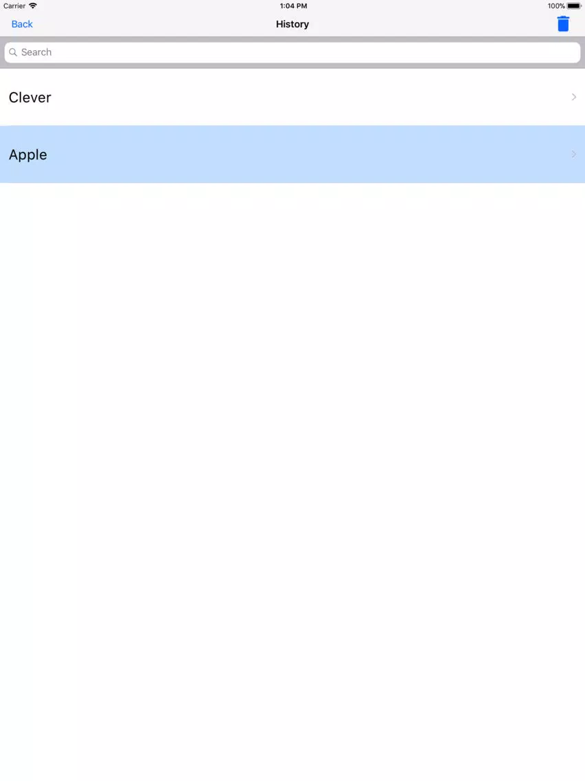 English To Polish Dictionary iPad Screenshots