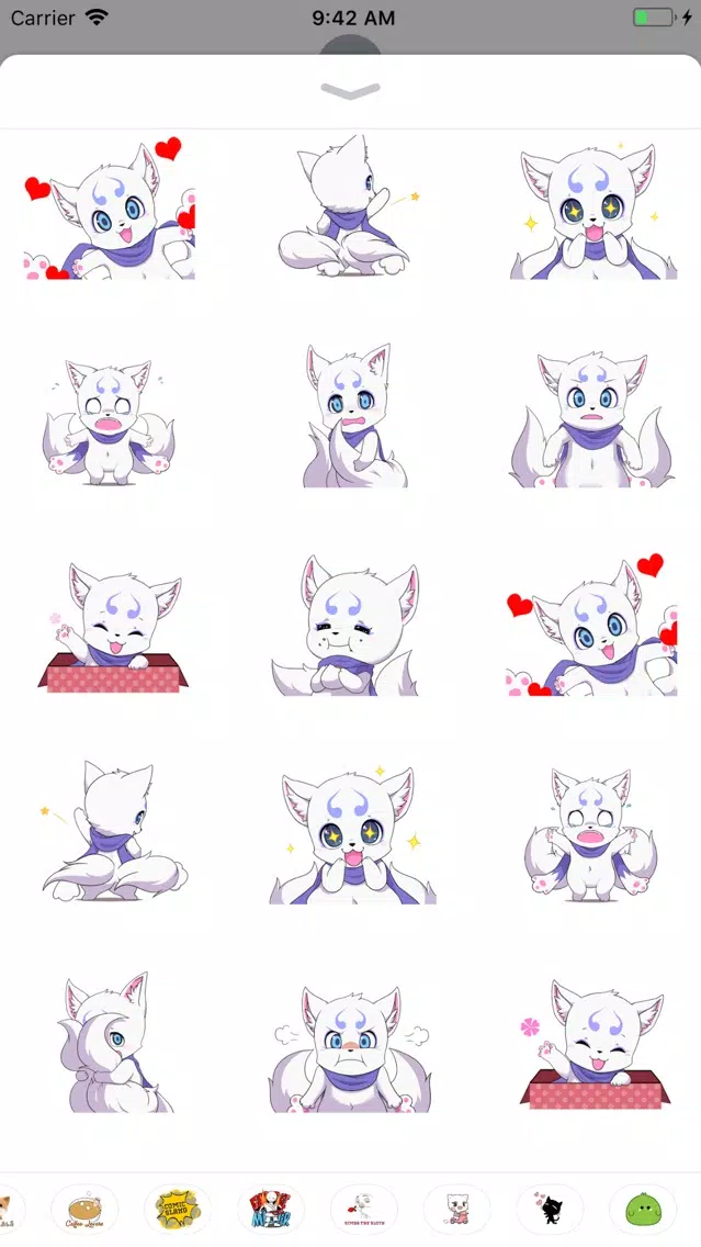 Ảnh chụp màn hình của Snow Fox Animated