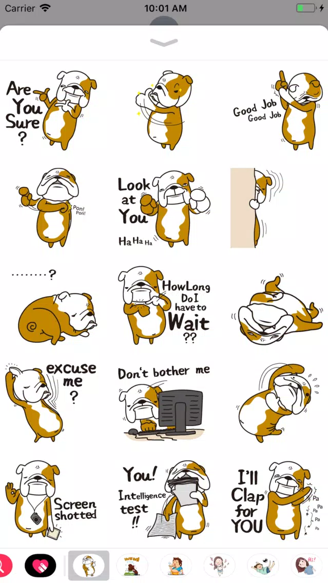 Tangkapan skrin Social Bulldog