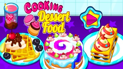 Cooking Dessert Food-Girl Game Screenshots