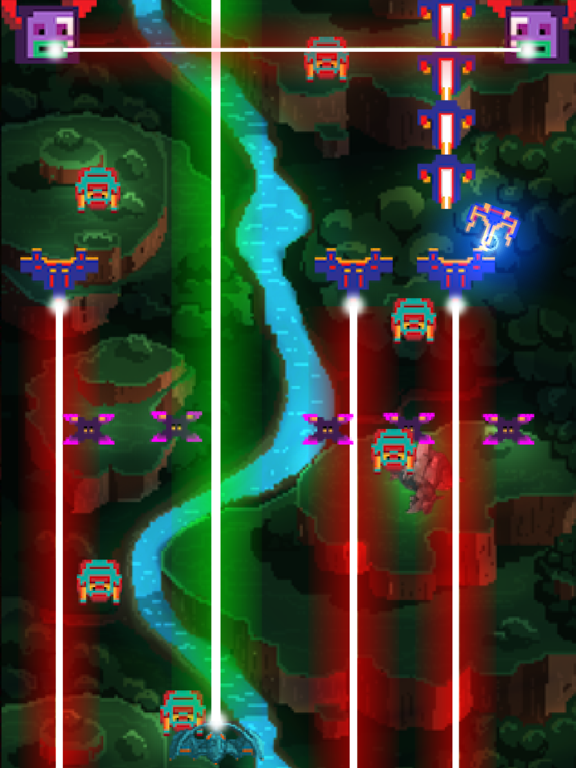 Ảnh chụp màn hình của Wing Shooter: invader ever war iPad 