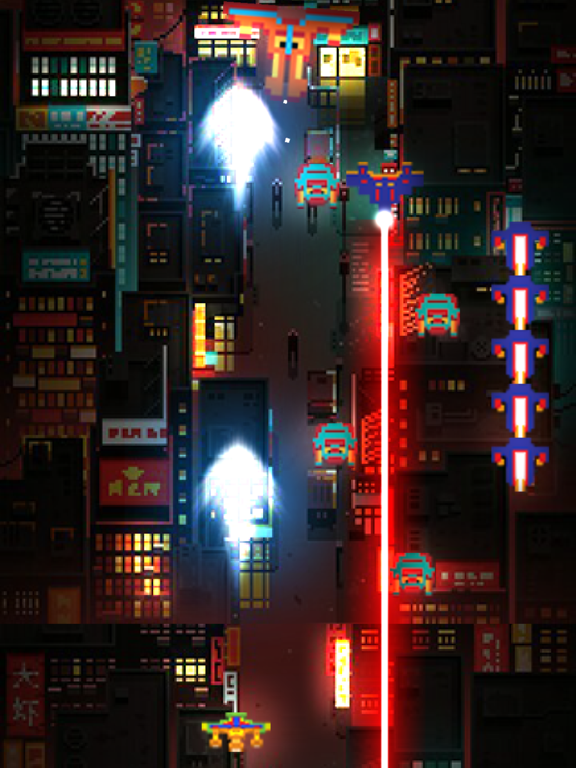 Ảnh chụp màn hình của Wing Shooter: invader ever war iPad 