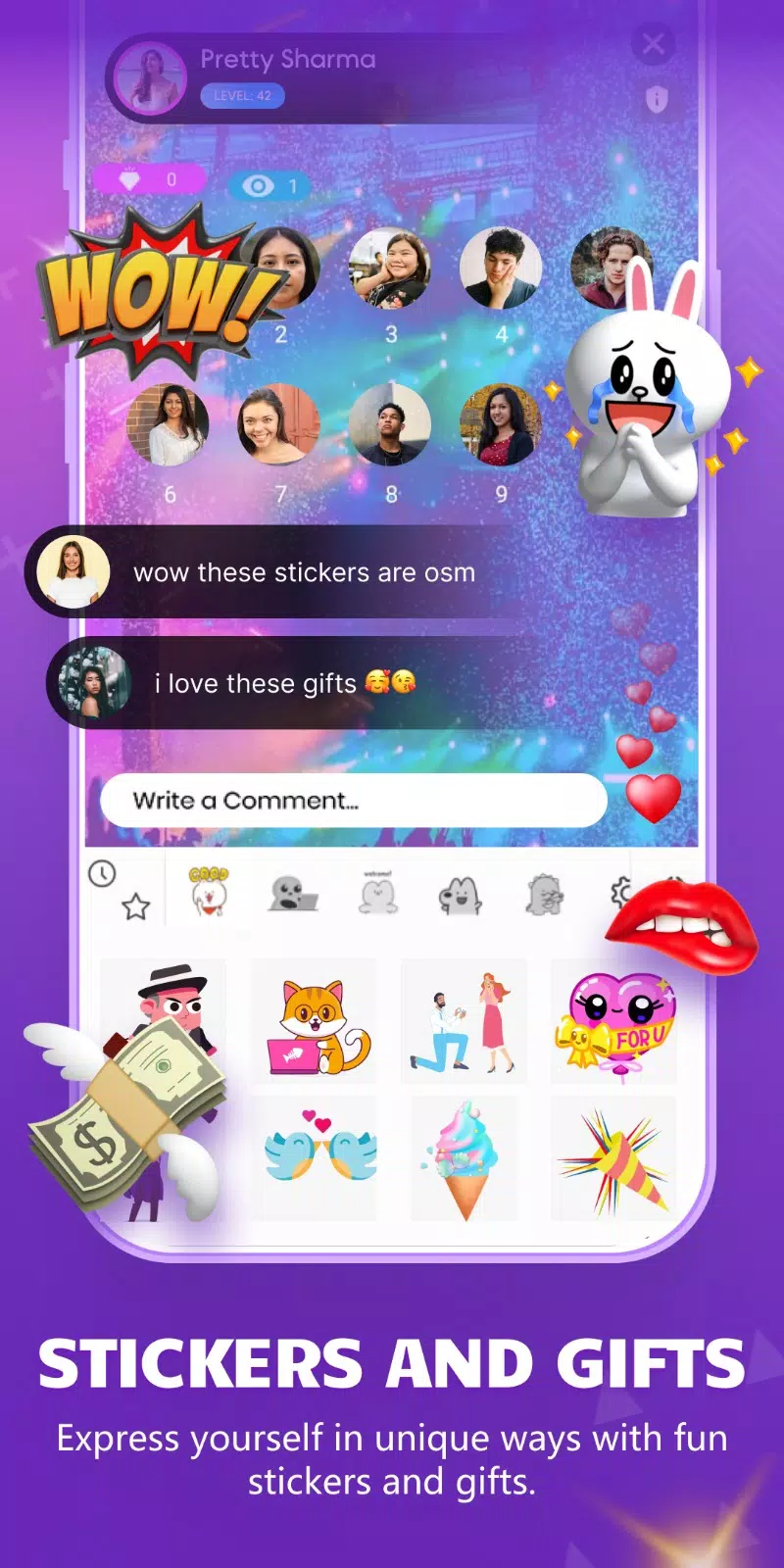 Bico Live Party Screenshots
