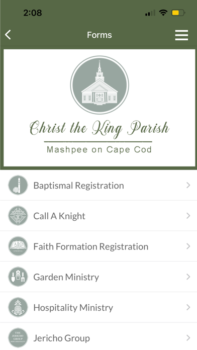 Christ the King Parish Mashpee Screenshots
