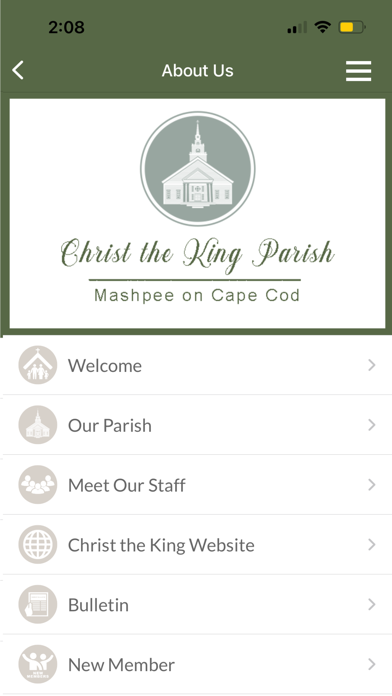 Christ the King Parish Mashpee Screenshots